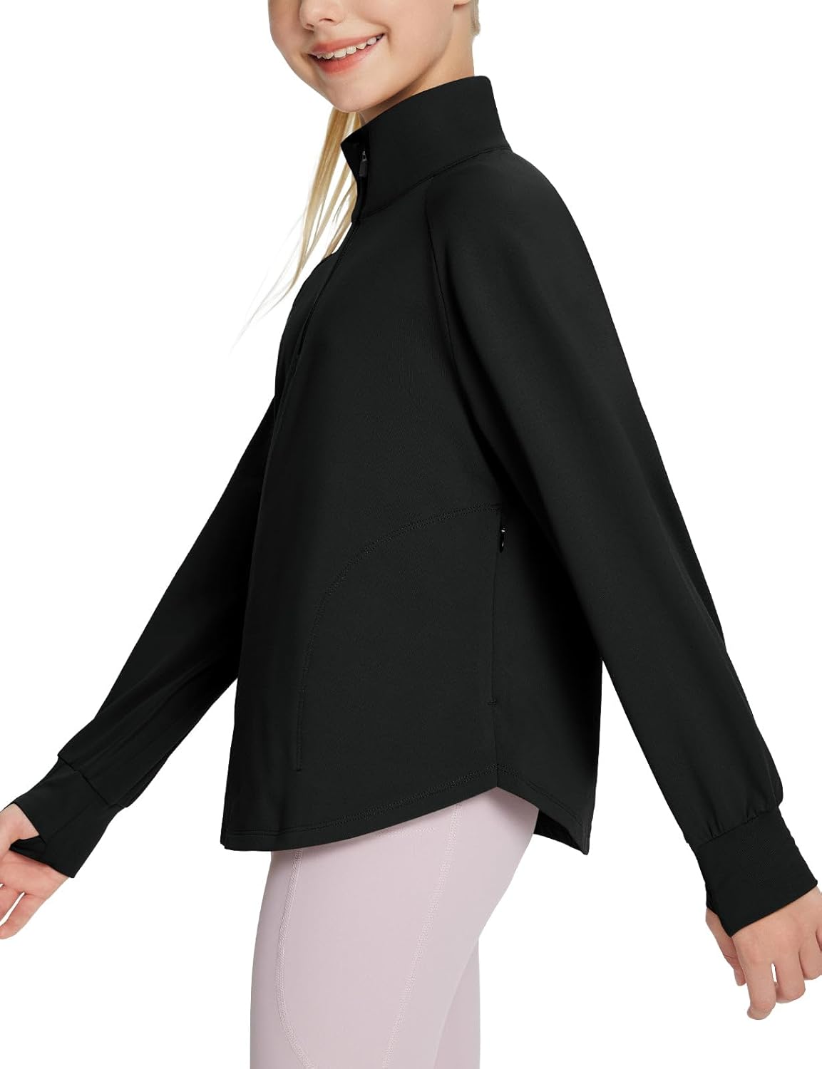 Baleaf Girls Fleece Fall Jacket