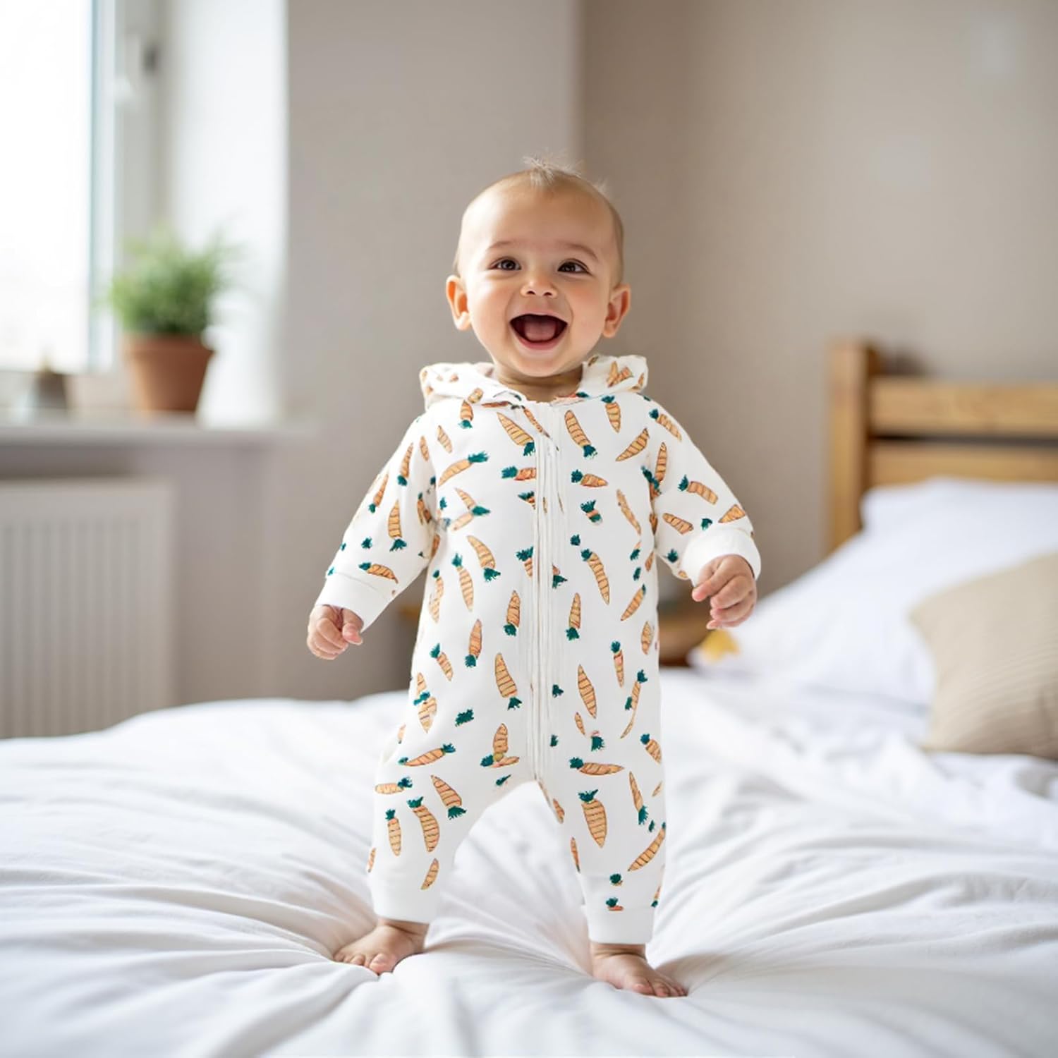 Easter Bunny Romper for Babies