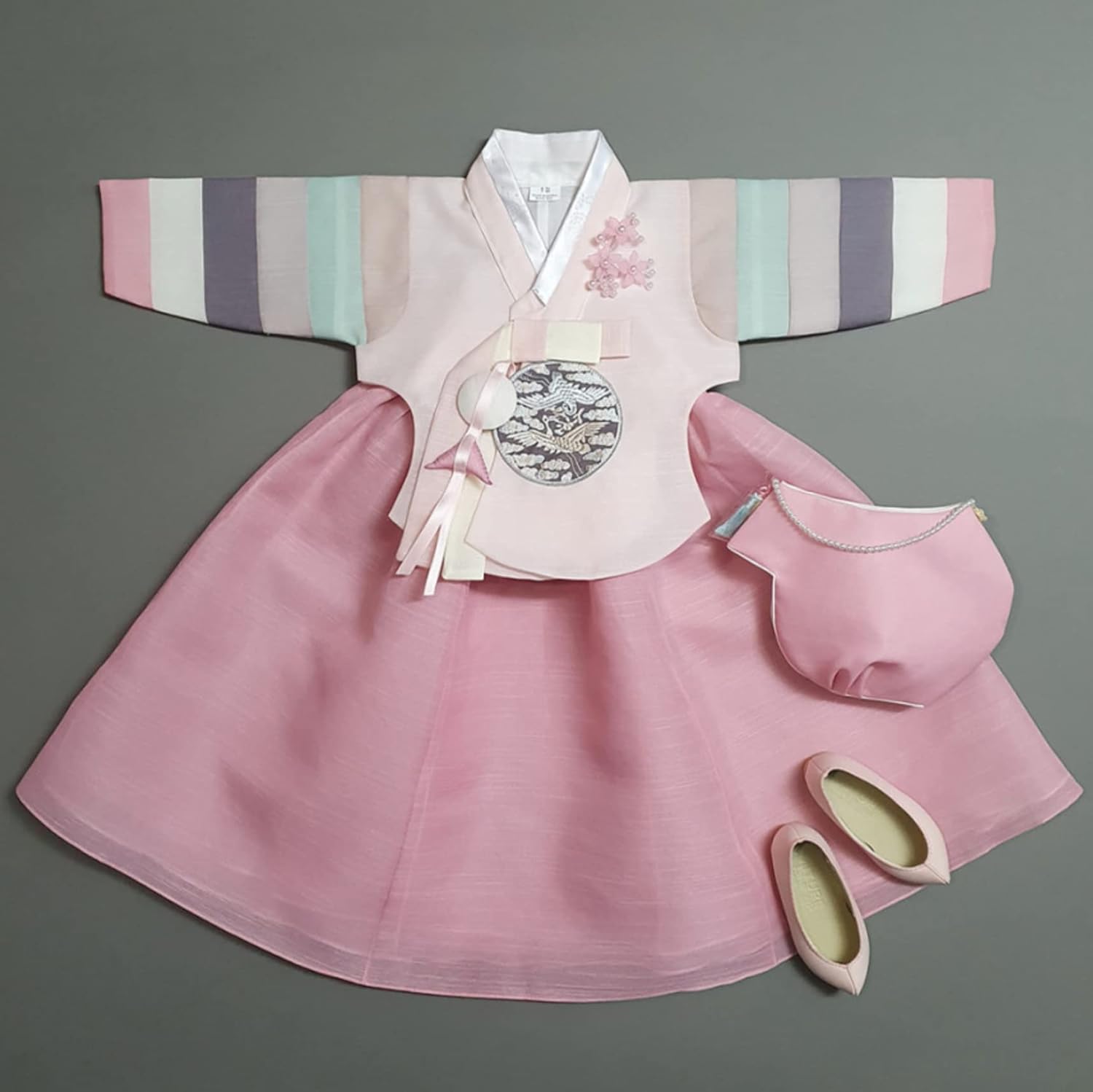 Korean Baby Girl Hanbok Set Traditional Dress for Special Occasions