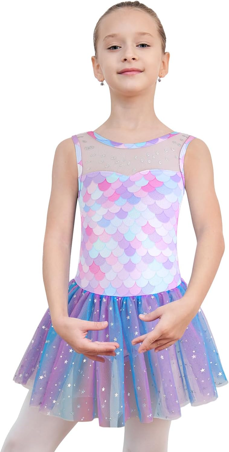 Sparkle Party leotard for Girls Ballroom