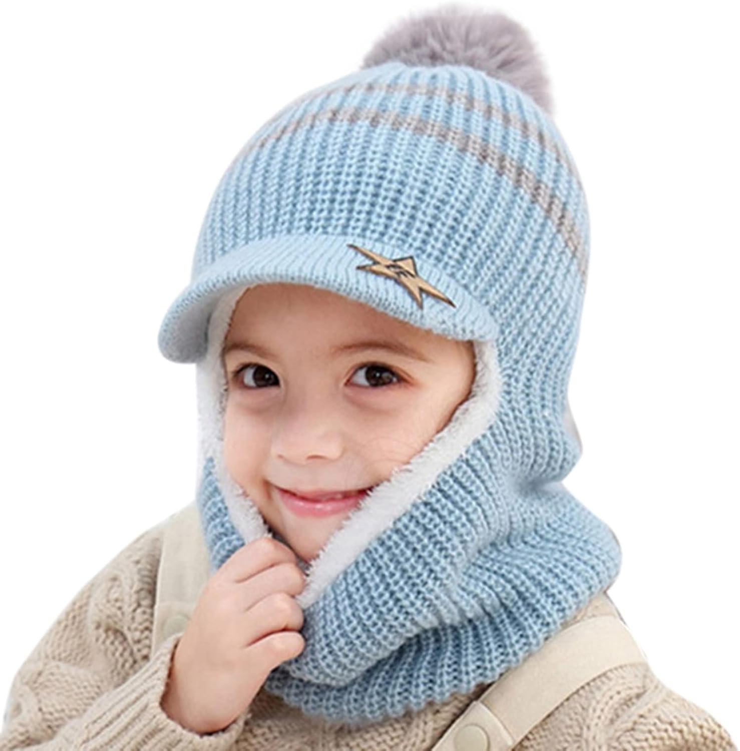 LISFSA Baby Balaclava Hat 1-8 Years