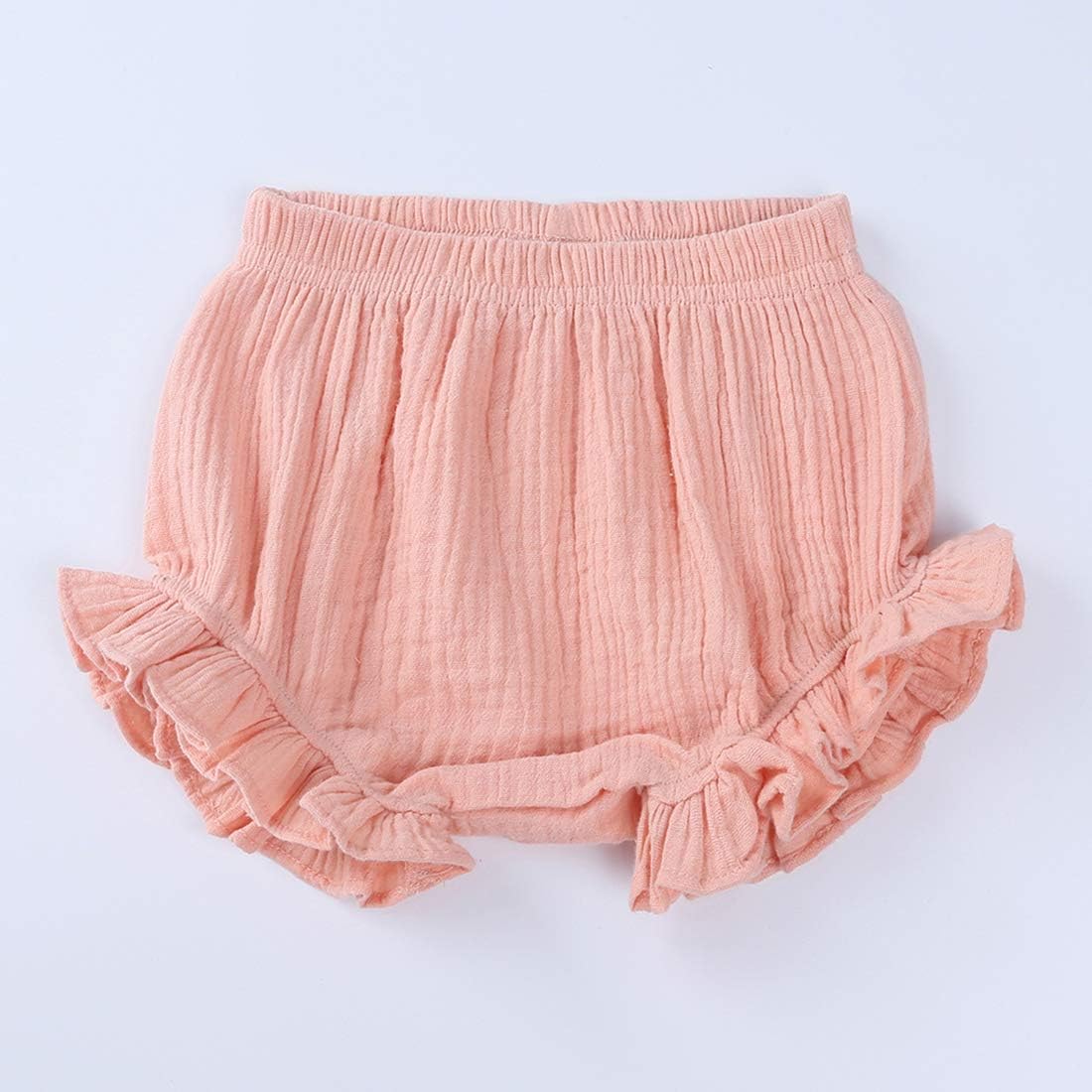 ZFTTZYMX Baby Girls Ruffle Bloomer Shorts Diaper Cover