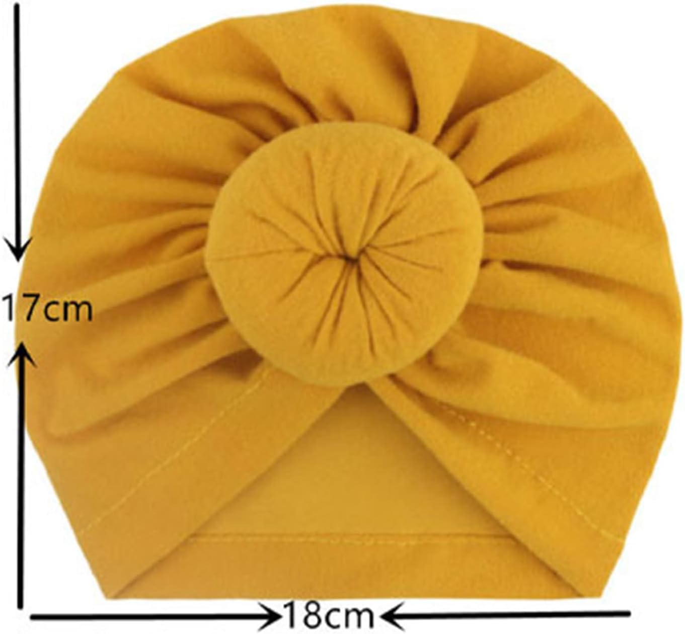 Adorable Baby Girl Knotted Cap for Summer