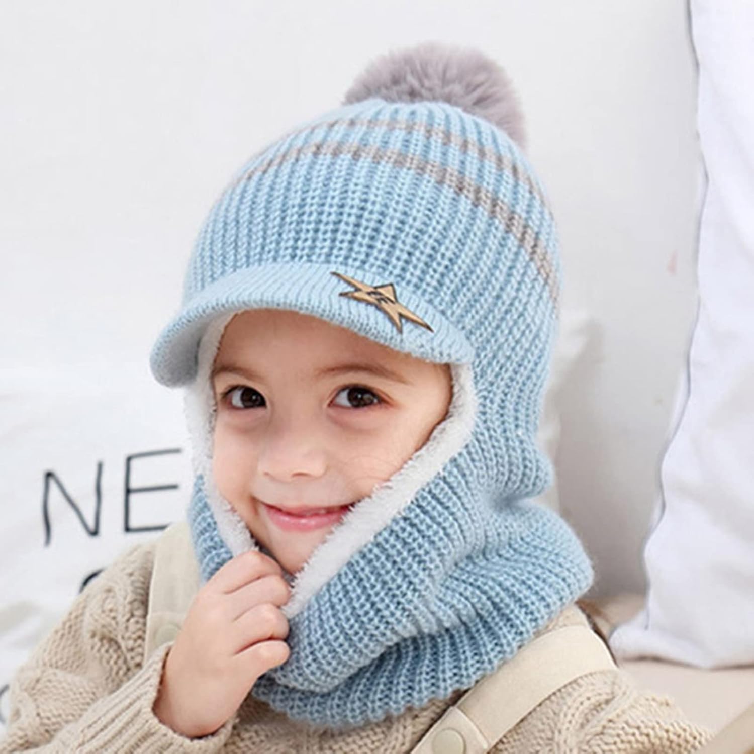 LISFSA Baby Balaclava Hat 1-8 Years