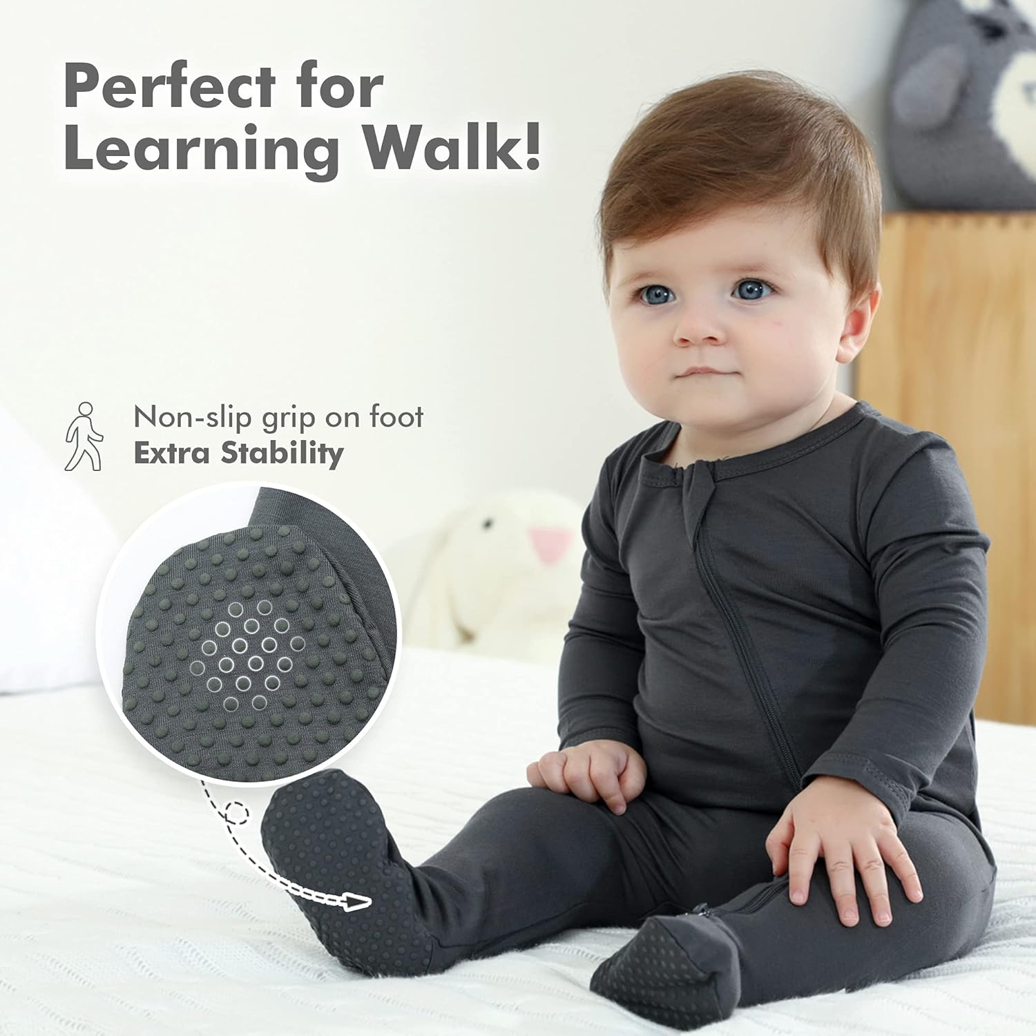 HAPIU Bamboo Rayon Pajamas for Babies Eco-Friendly Cozy
