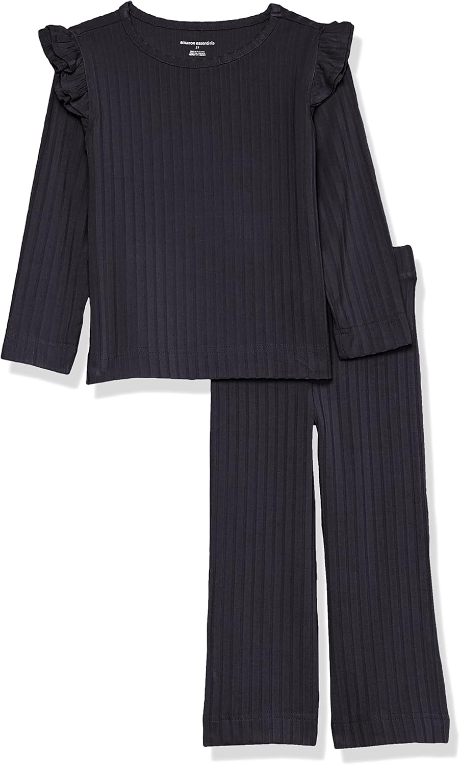 Amazon Essentials Girls Wide-Rib Outfit Set