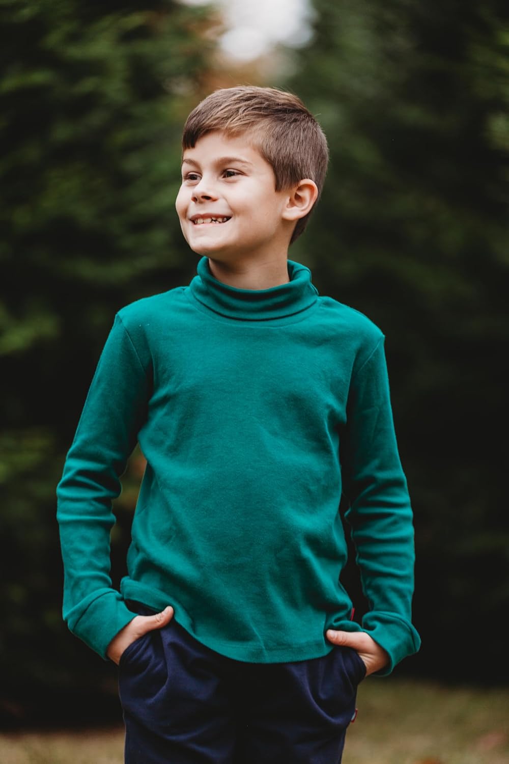 Premium 100 Cotton Turtleneck for Kids