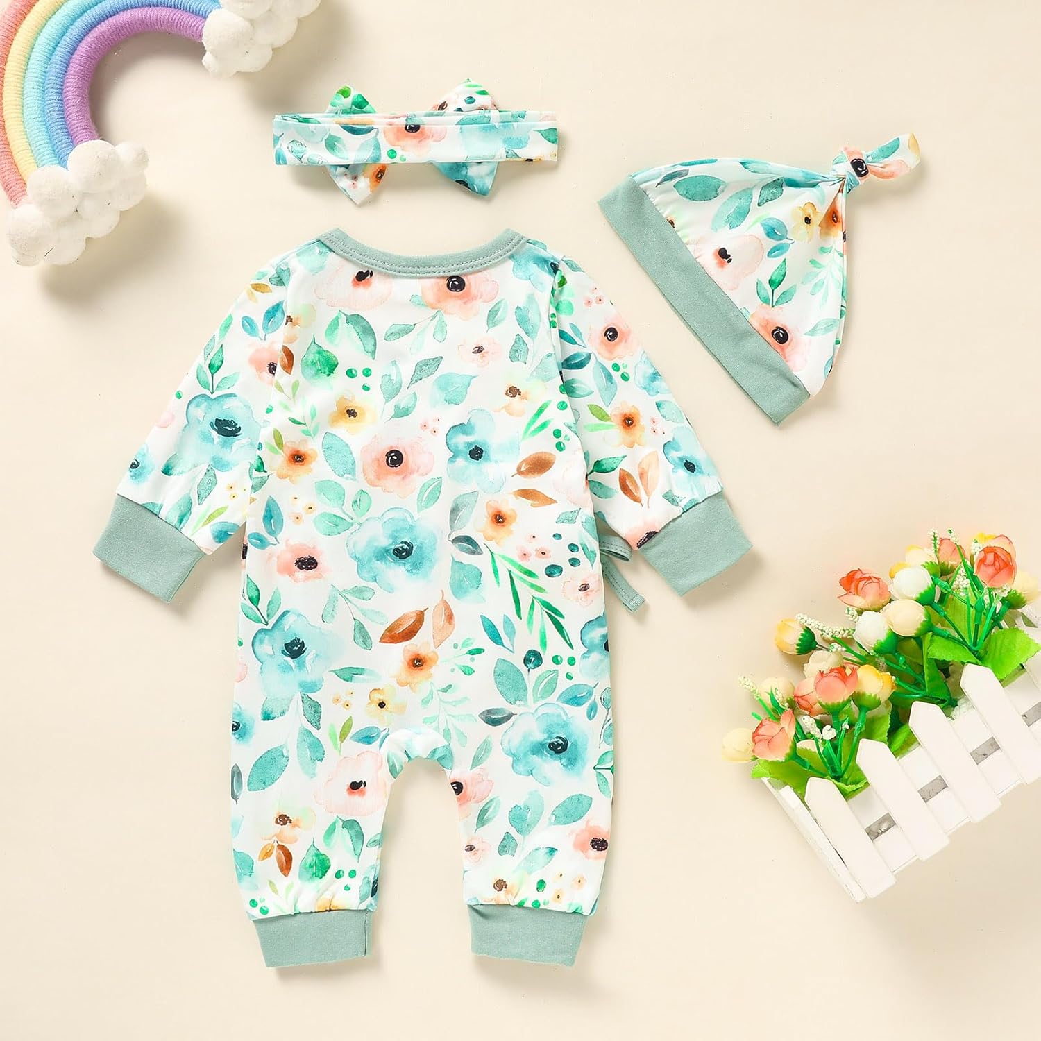 Sinhoon Newborn Romper Set