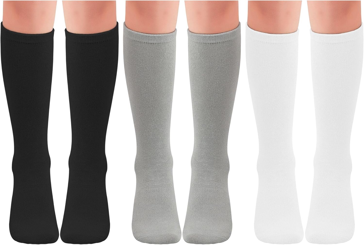 Durable Soft 3 Pairs Stripes