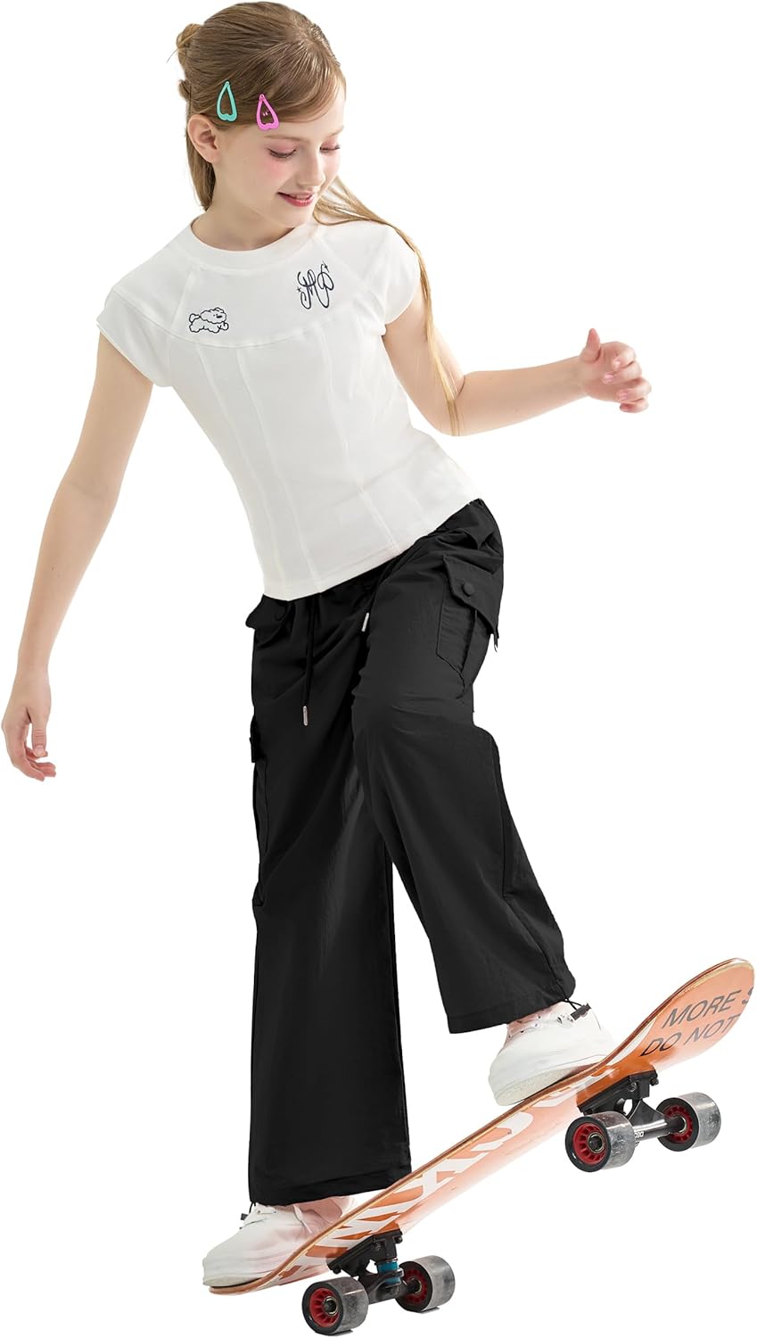 Y2K Para Cargo Pants for Girls