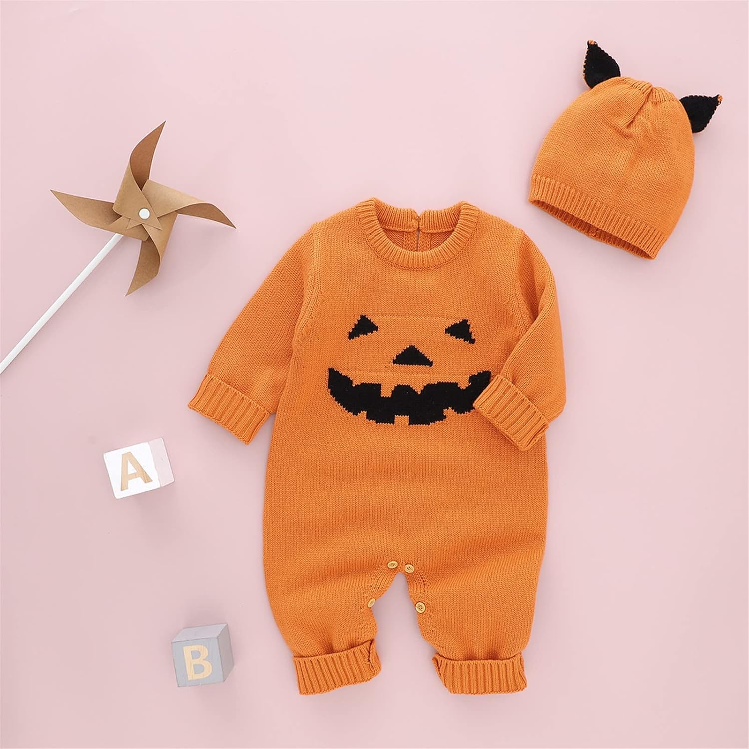 Baby Halloween Pumpkin RomanticRomper