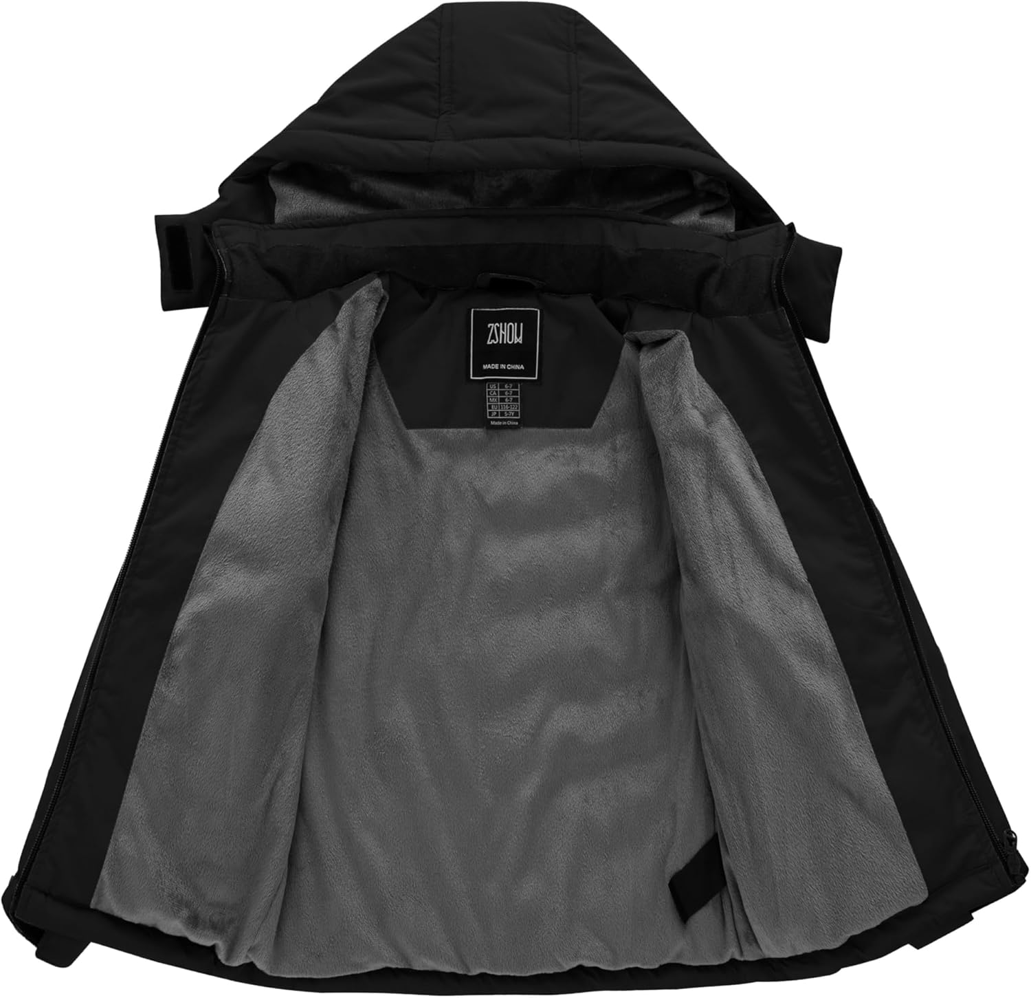 ZSHOW Girls Waterproof Ski Jacket