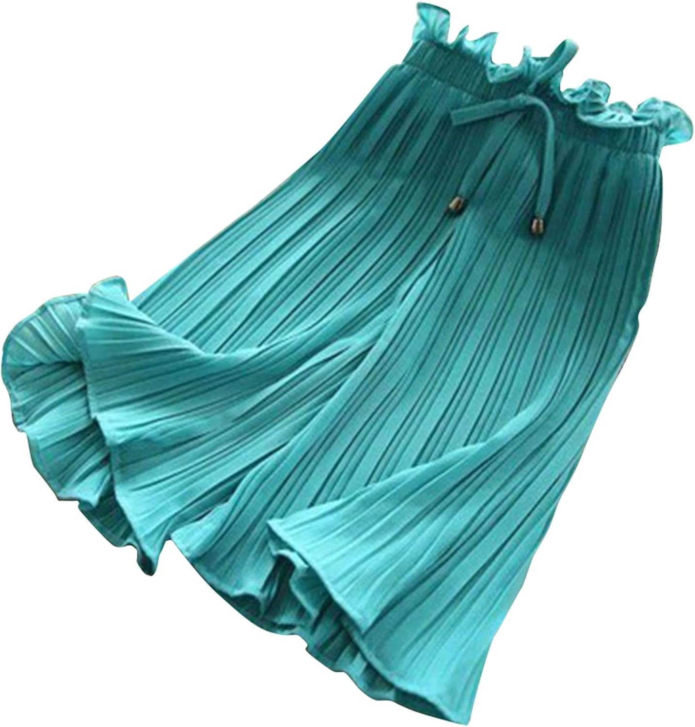 Soft Cotton Flowy Ruffled Pants for Babies