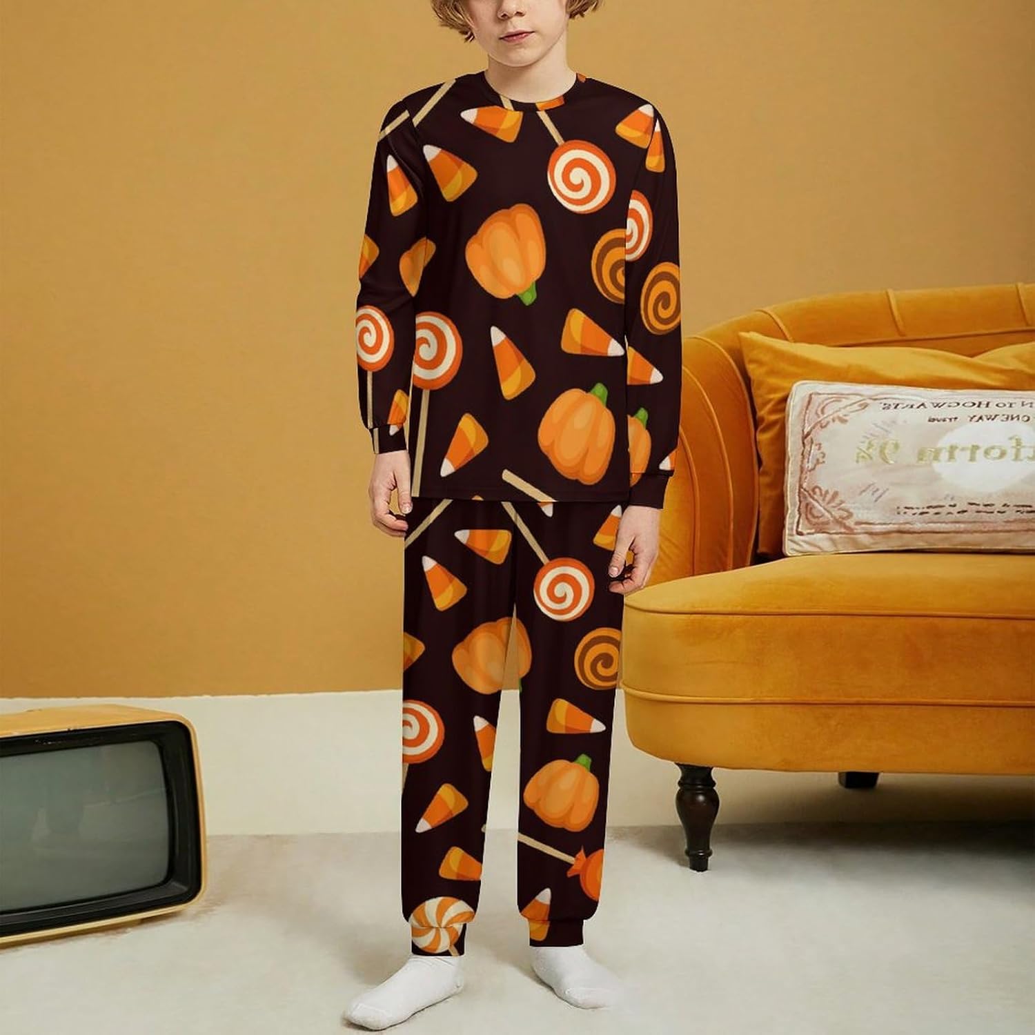 MEIKKO Kids Shark-Themed Pj Set