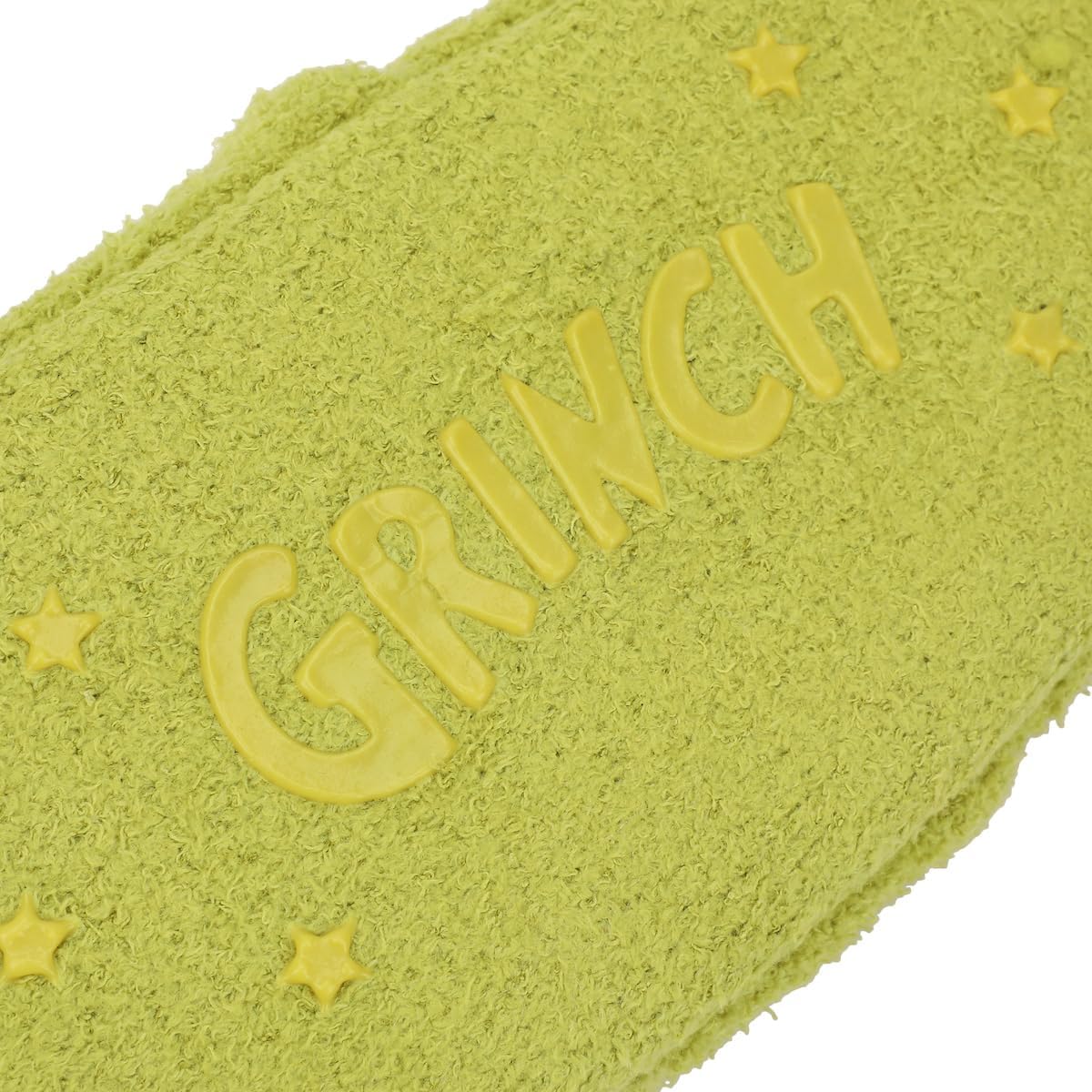 Dr Seuss Grinch Fuzzy Chenille Youth Slipper Socks Adventure