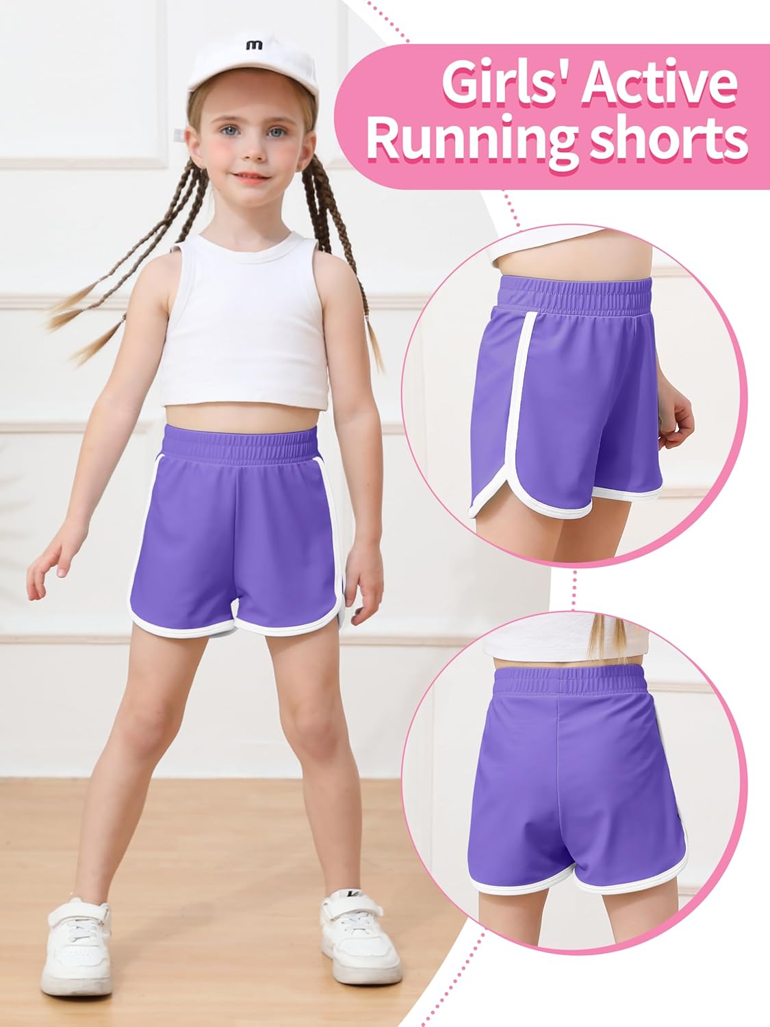 Super comfy toddler running shorts