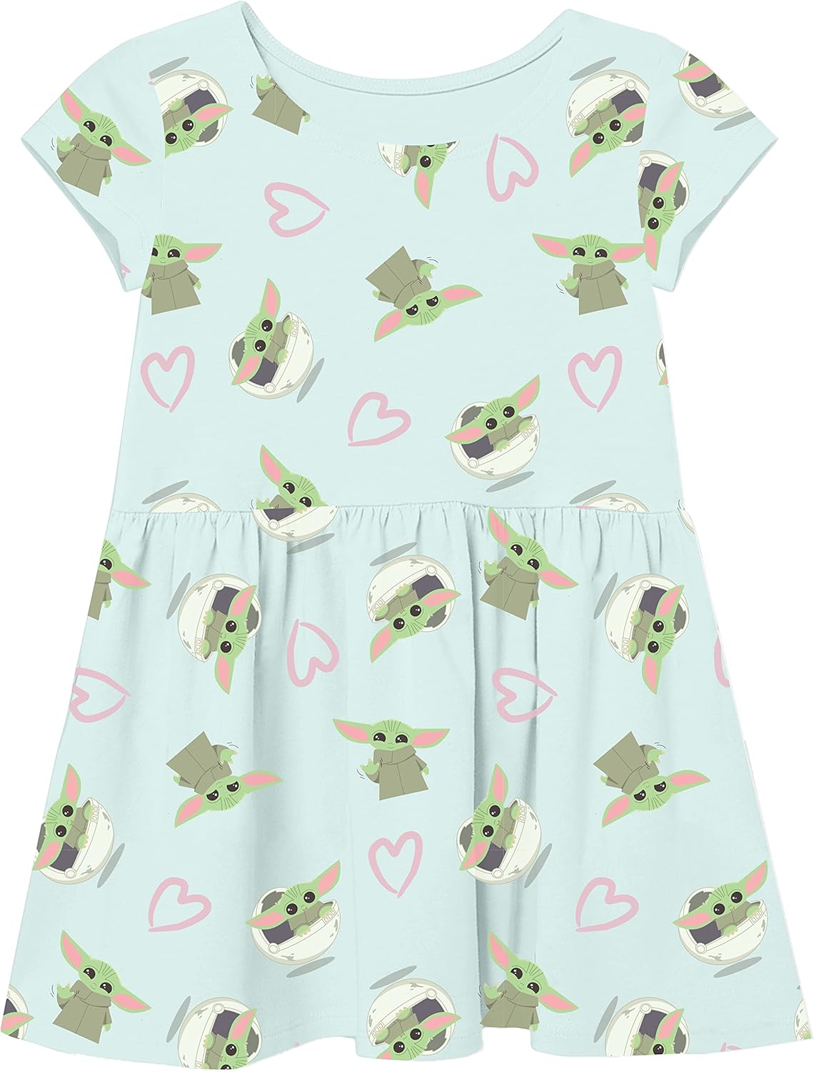Star Wars Baby Yoda Dress for Toddler and Little Girl
