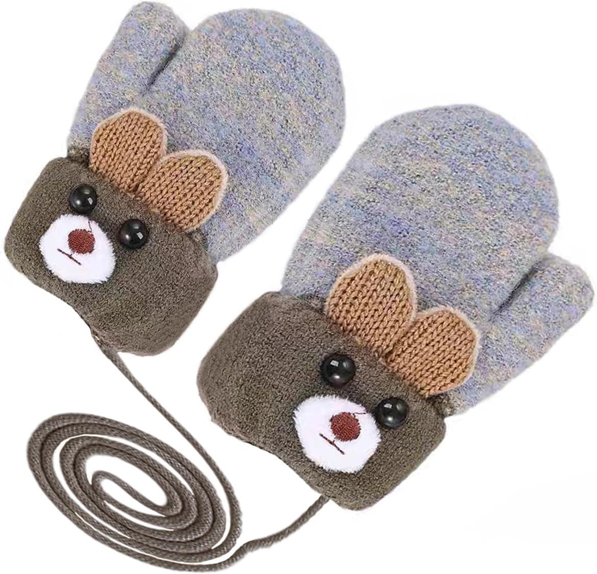 Cartoon Winter Mittens for Toddler