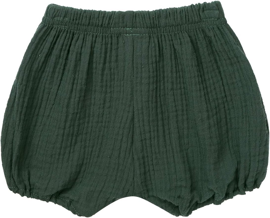 Freebily Soft Cotton Linen Bloomer Shorts for Baby Boys Girls