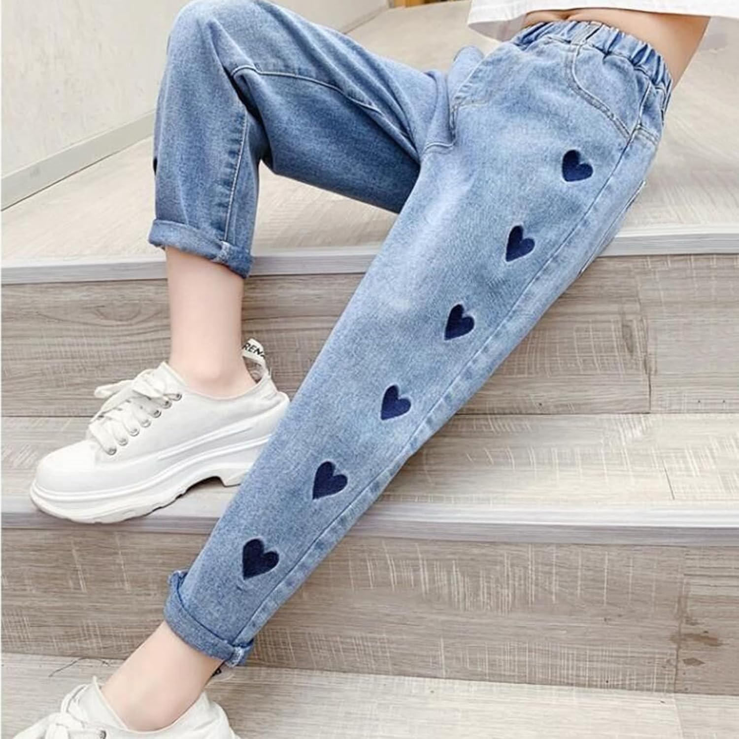 Little Girls Slim Fit Denim Jeans
