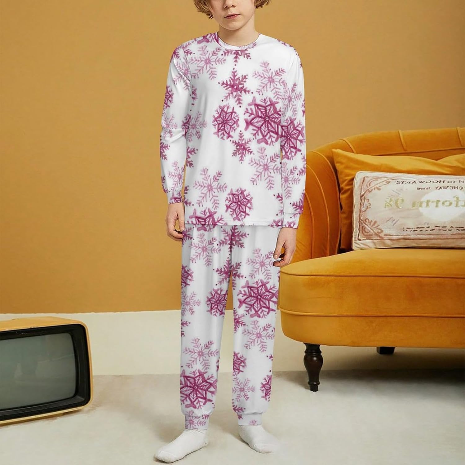 MEIKKO Kids Thermal Underwear Set Christmas Nutcracker