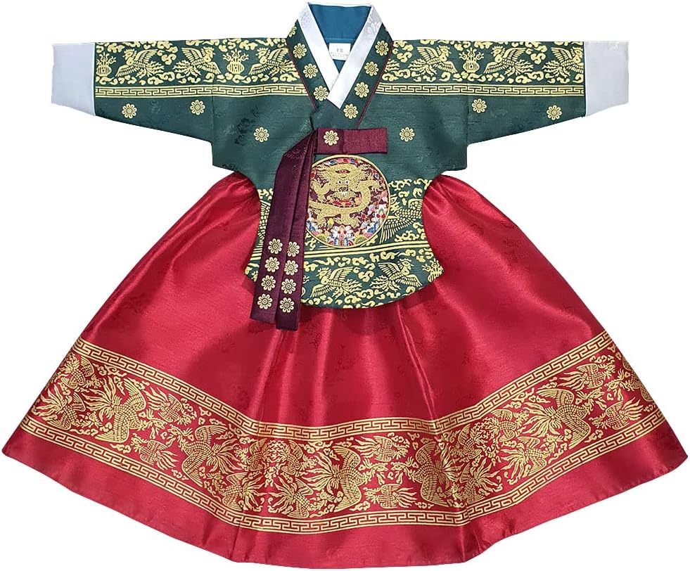 Korean Baby Girl Hanbok Stunning 2-Piece Hanbok Dress