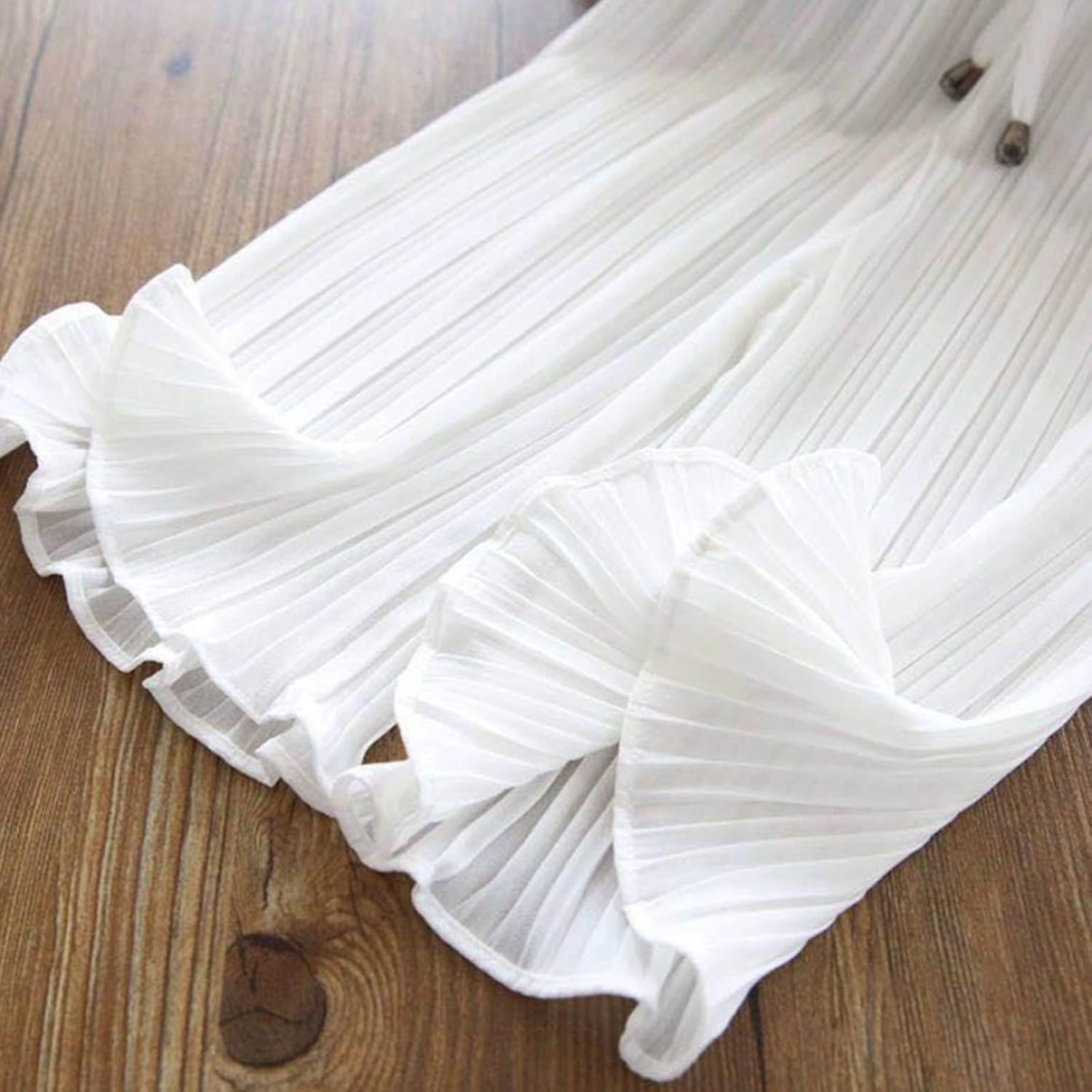 Soft Cotton Flowy Ruffled Pants for Babies