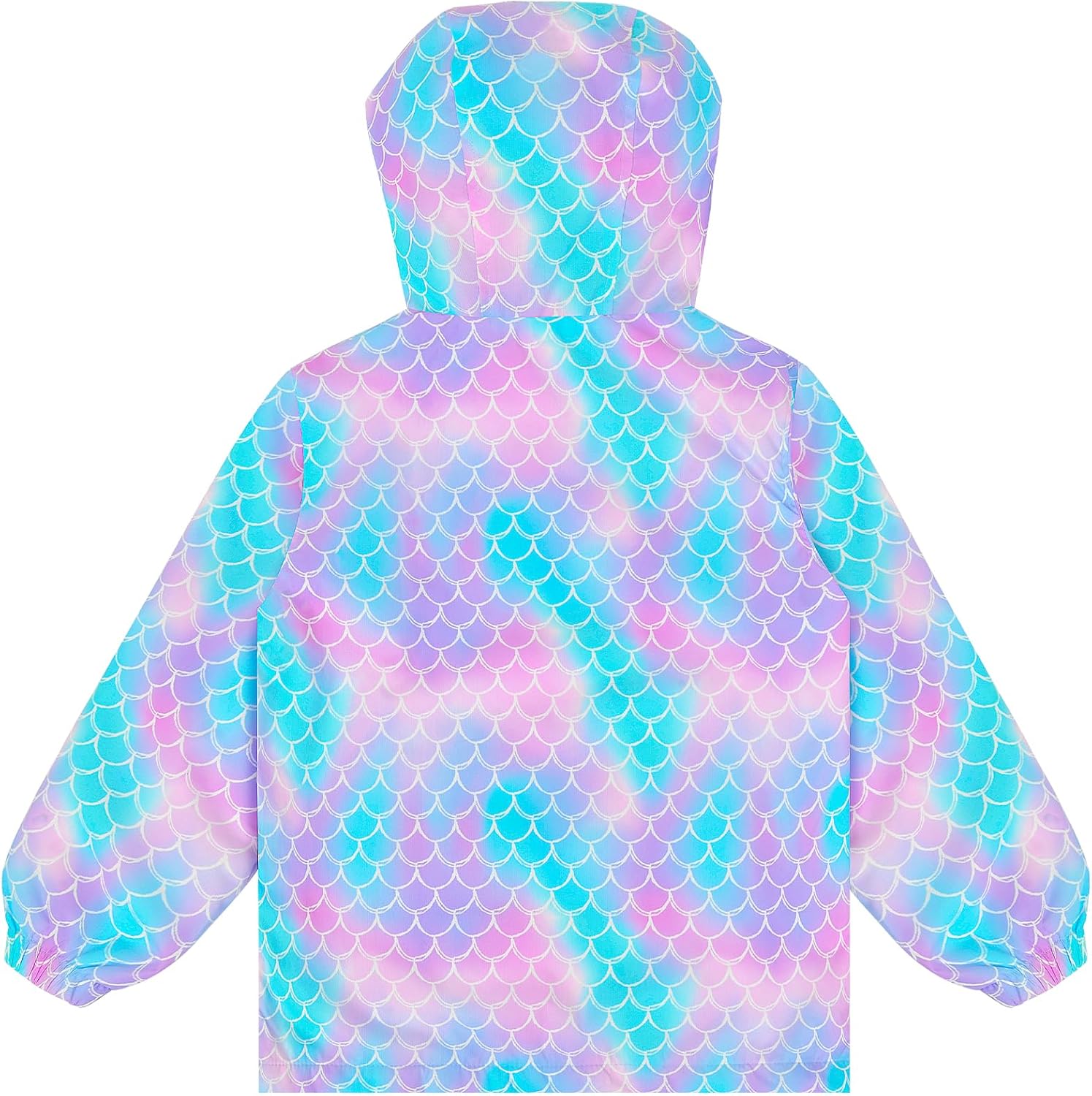 Waterproof rain jacket for girls Durable windproof and stylish