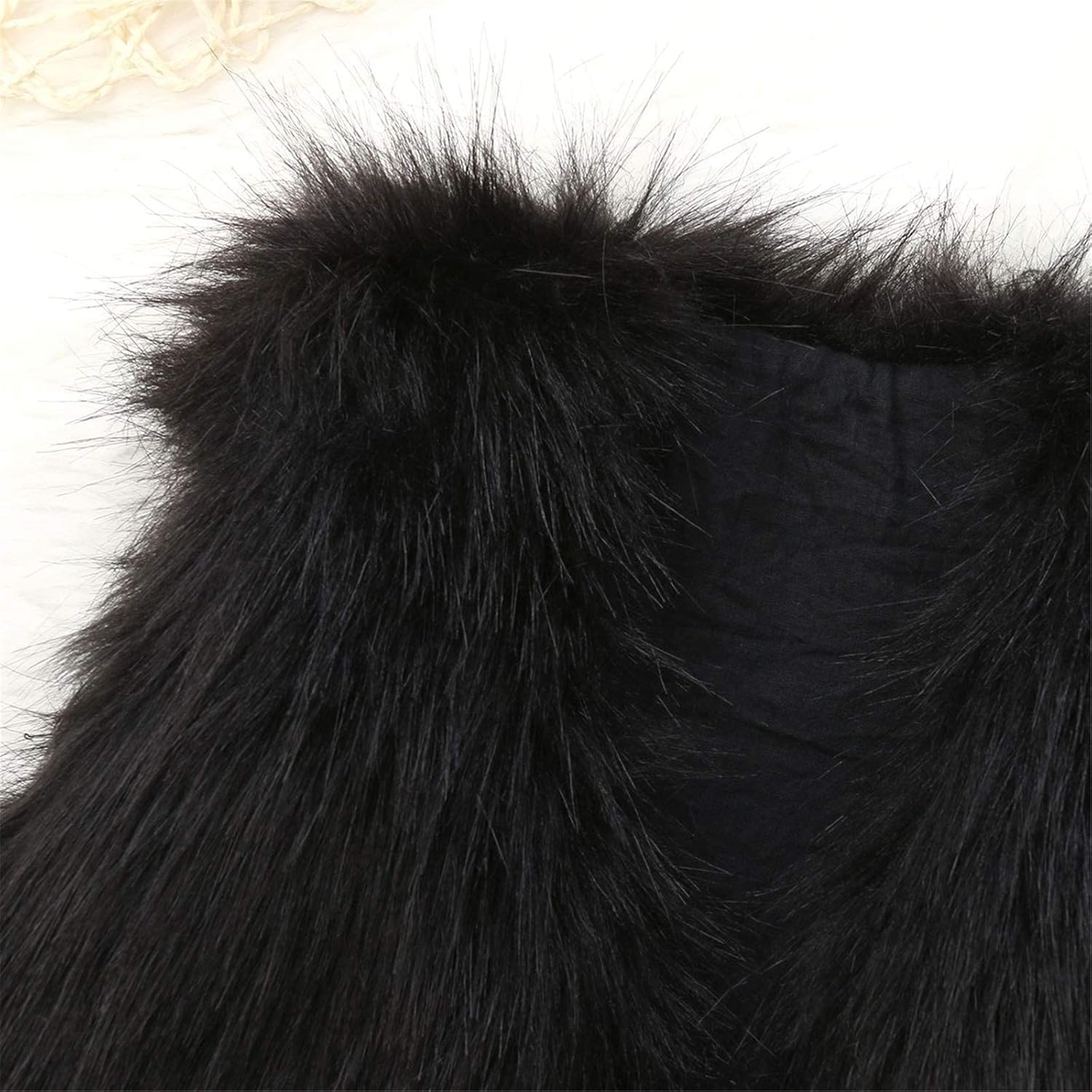 Girls Winter Cozy Faux Fur Vest