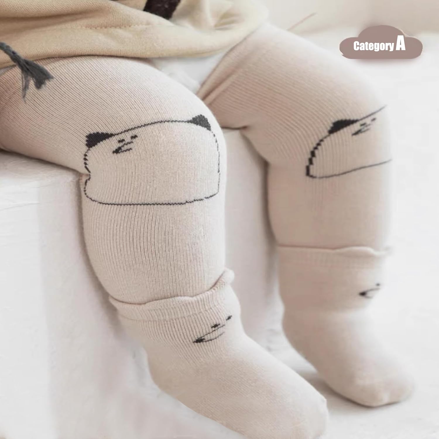 Thickened Baby Leg Warmer Grip Socks for 3-24 Months
