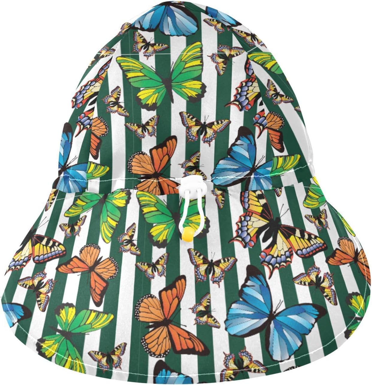 WIFIU Baby Striped Sun Hat for Boys Girls 2-4T
