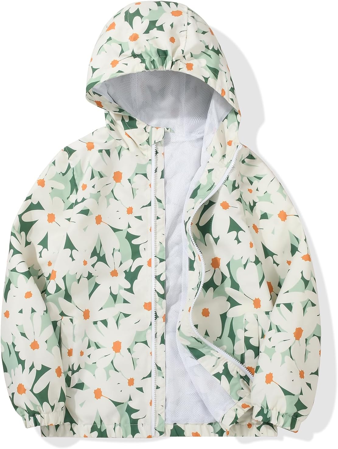 Joyson Girls Durable Rain Jacket - Keeps You Dry in the Rain