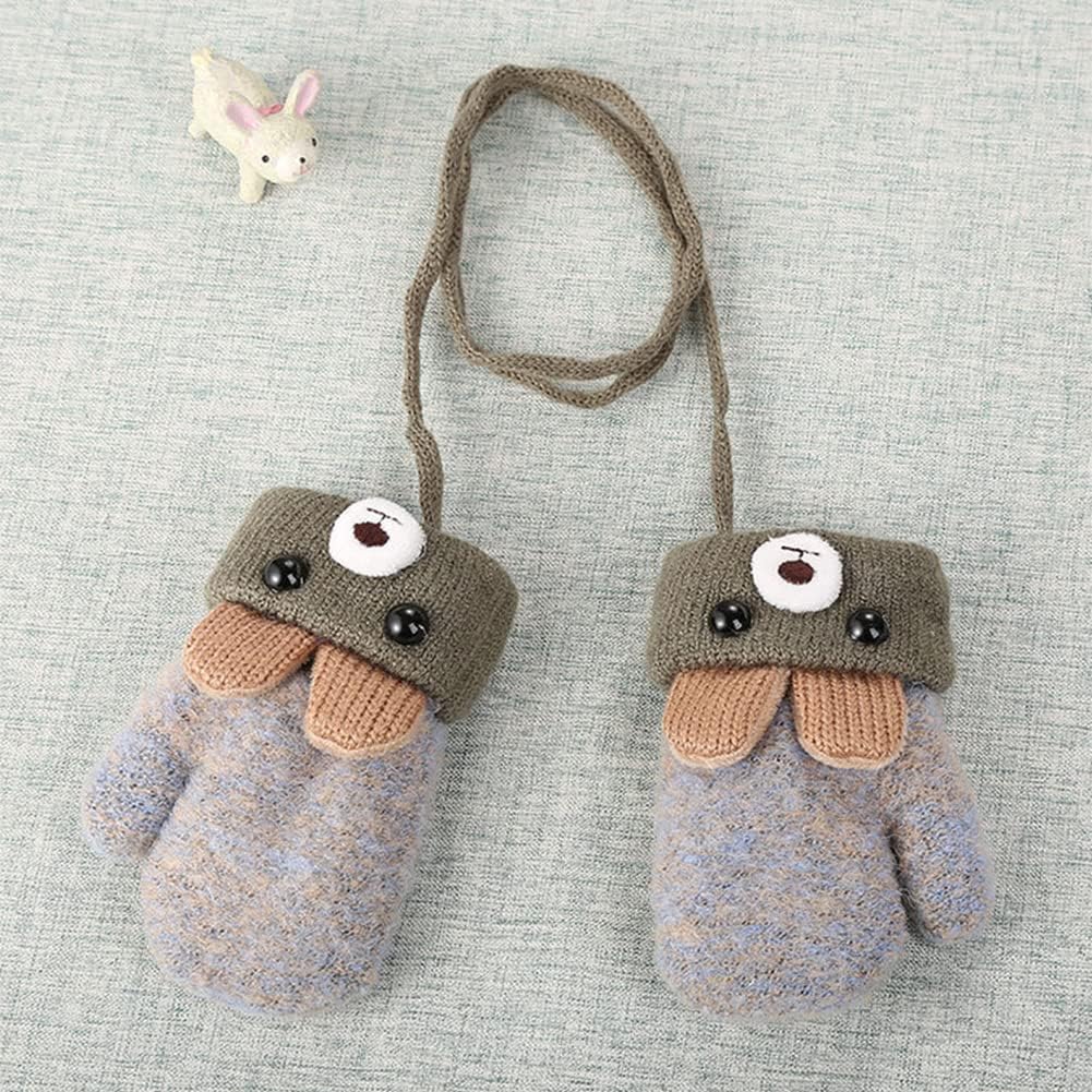 Cartoon Winter Mittens for Toddler