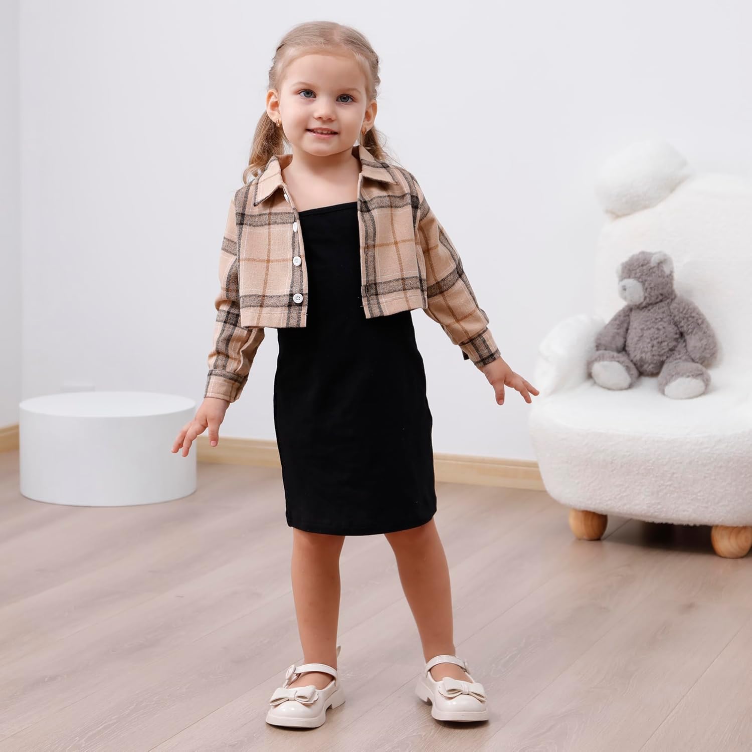 YUEMION Toddler Girls Fall Outfit Set