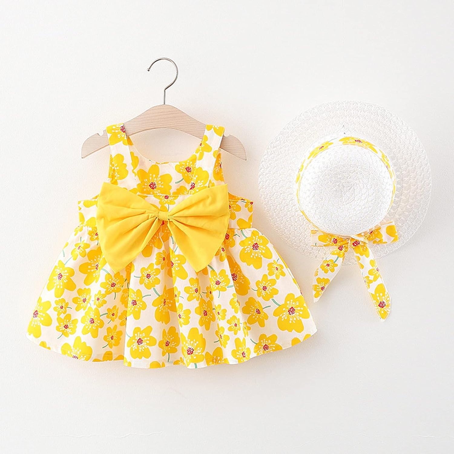 AIAMAOMI Baby Girl Summer Floral Tutu Dress