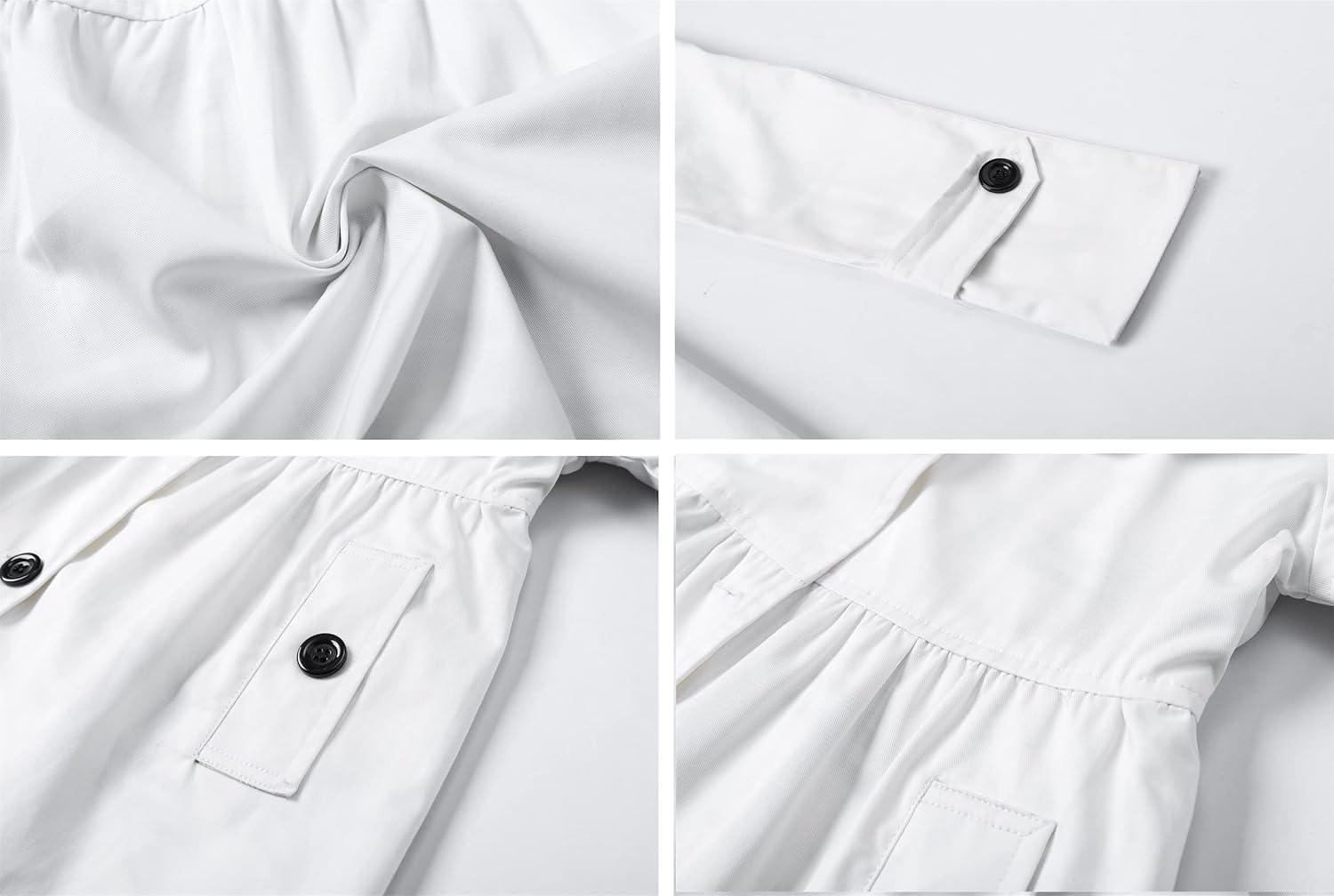 Betusline Girls Trench Coat - Festive Design
