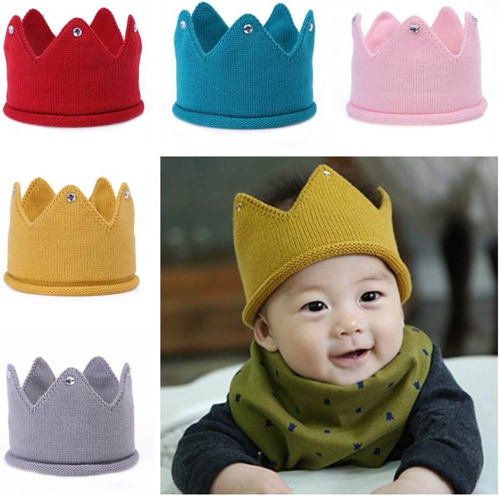 Patiky Baby Crown Knit Beanie