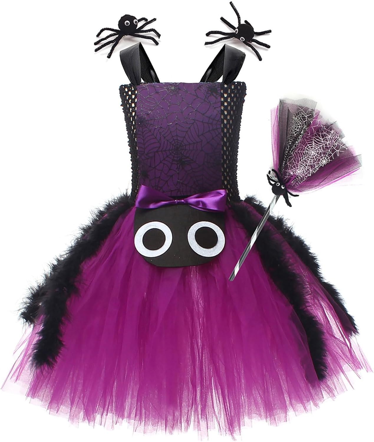 Halloween Witch Costume for Girls Toddler Halloween Props Joyful Joyride