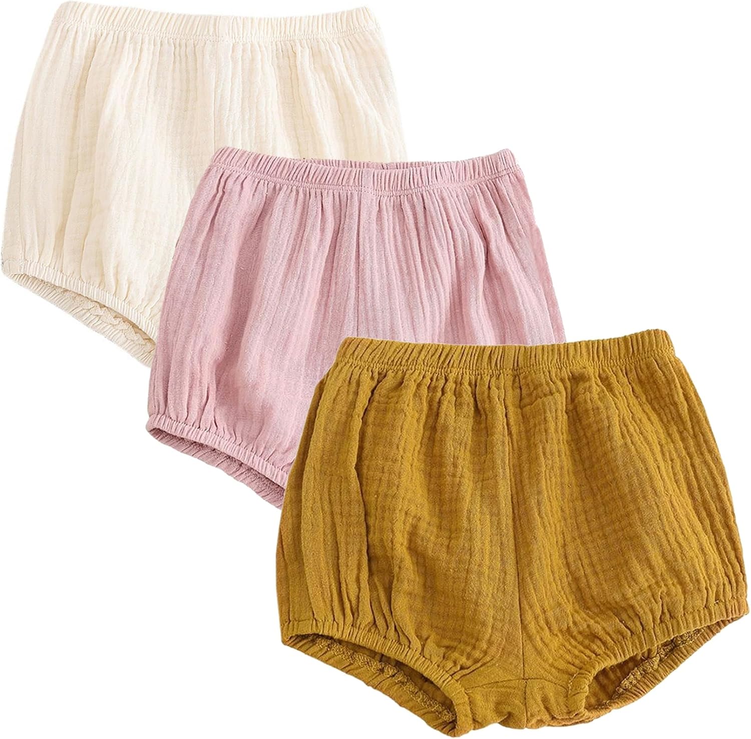 Cotton Linen Bloomers for Babies
