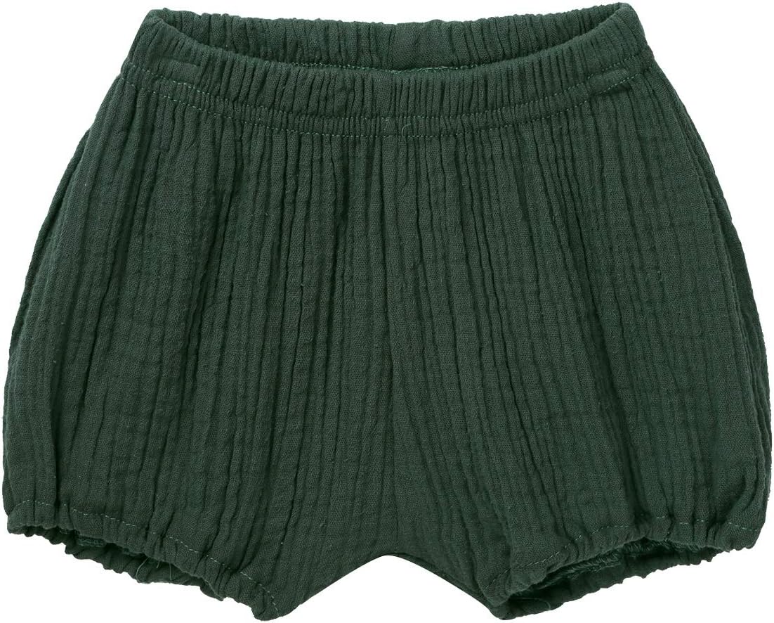 Freebily Soft Cotton Linen Bloomer Shorts for Baby Boys Girls