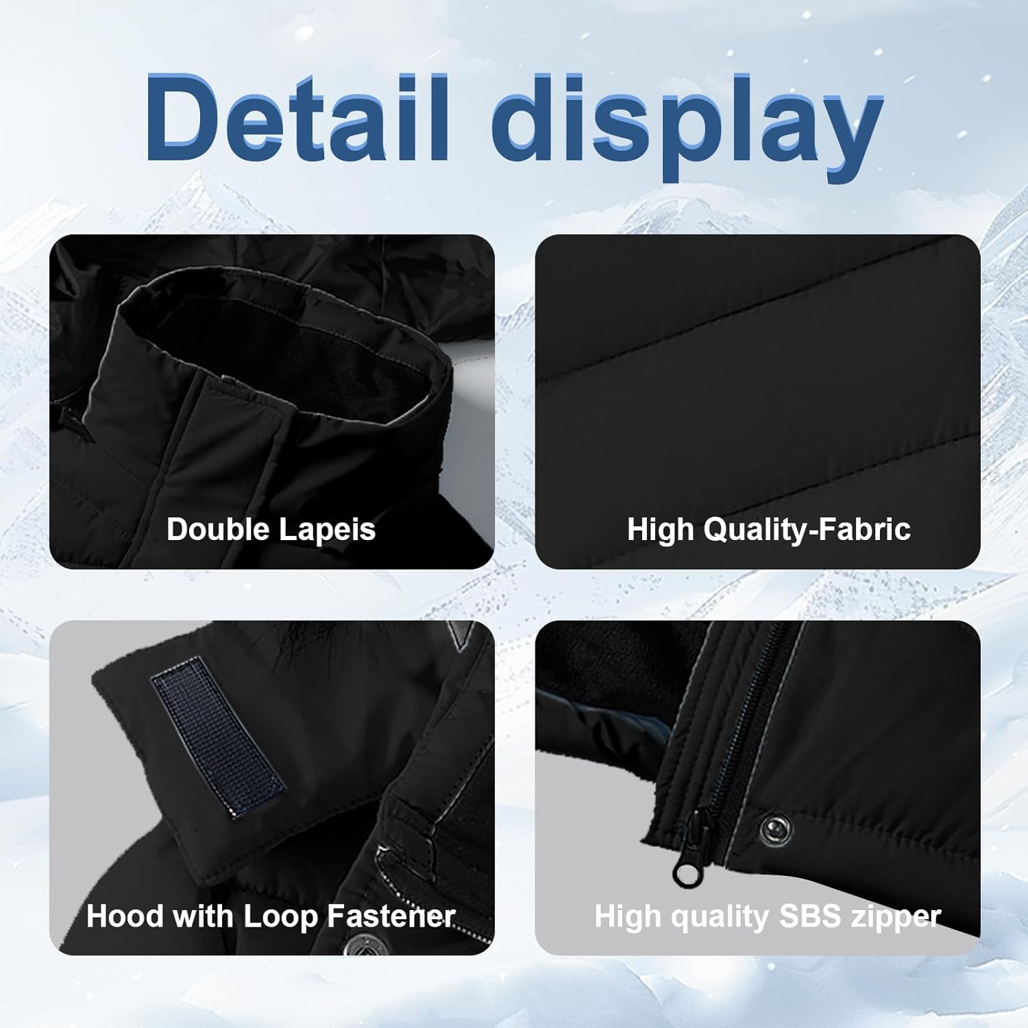 CTFASHION Winter Child Jacket Waterproof Windproof for Kids