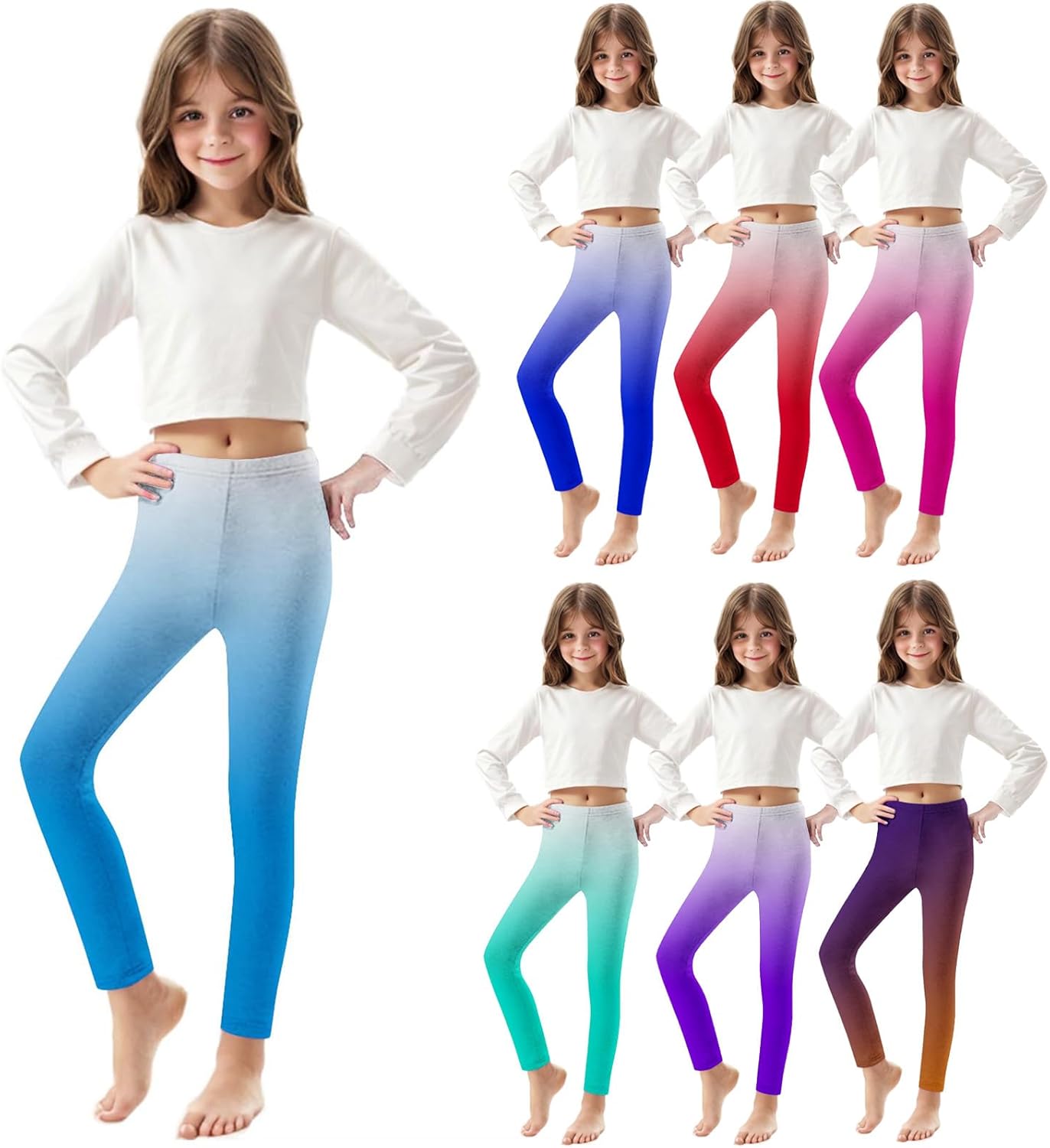 Stylish Gradient Leggings