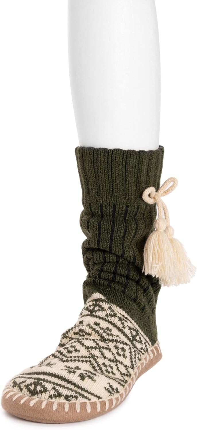 MUK LUKS Kids 50th Anniversary Slipper Socks