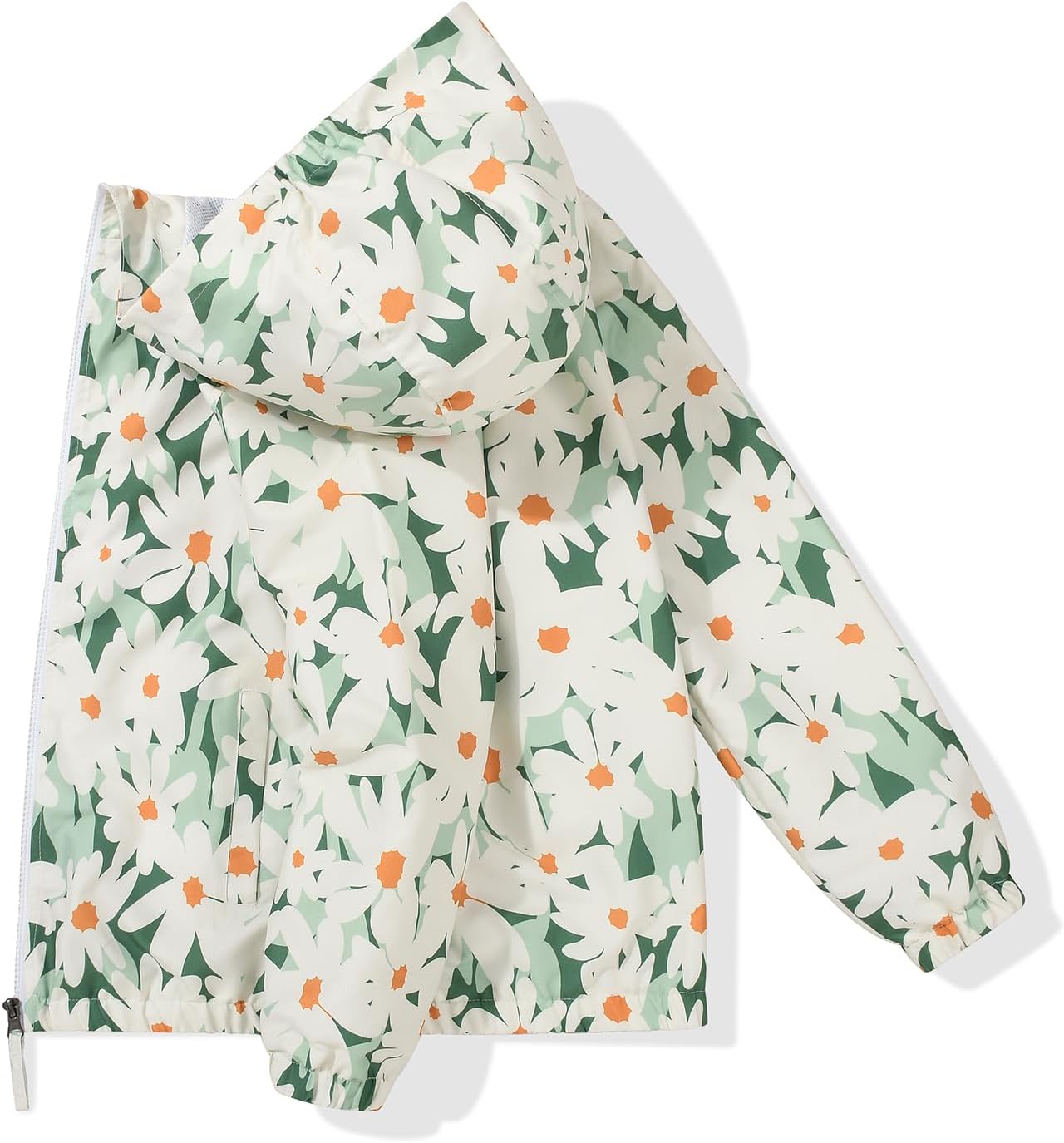 Joyson Girls Durable Rain Jacket - Keeps You Dry in the Rain