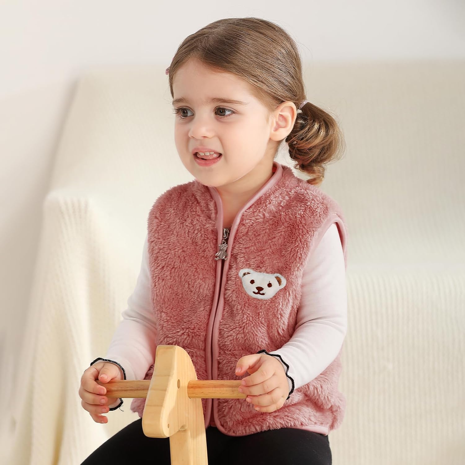 Adarl Vulnerable Winter Fleece Vest for Babies