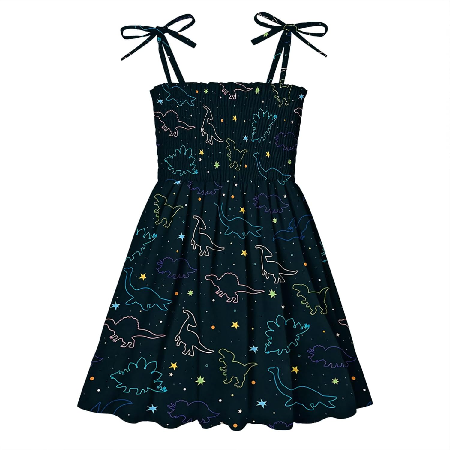Beessbest Summer Polka Dot Dress for Kids Babies