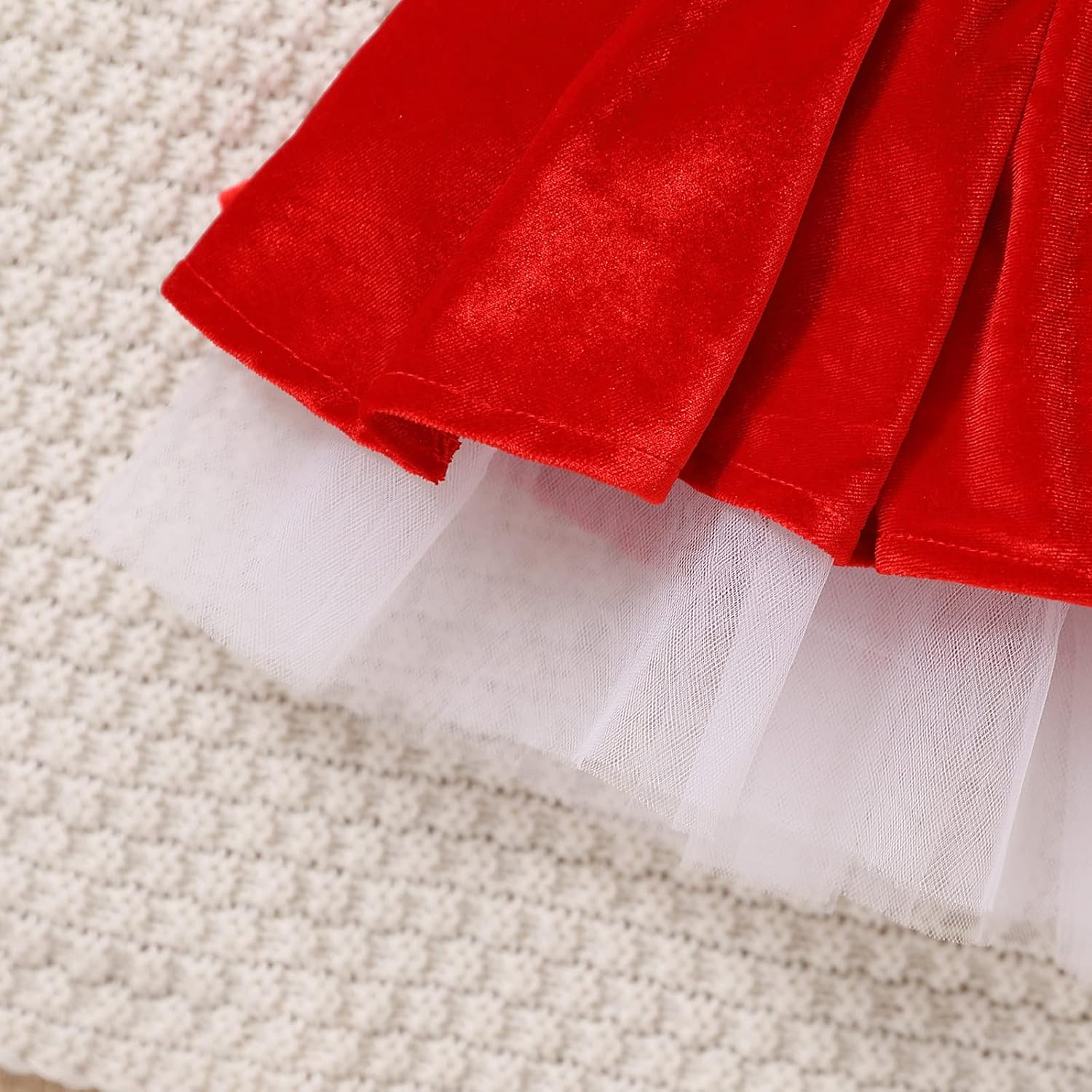Red Santa Claus Dress for Toddlers Perfect Winter Christmas Party Outfit