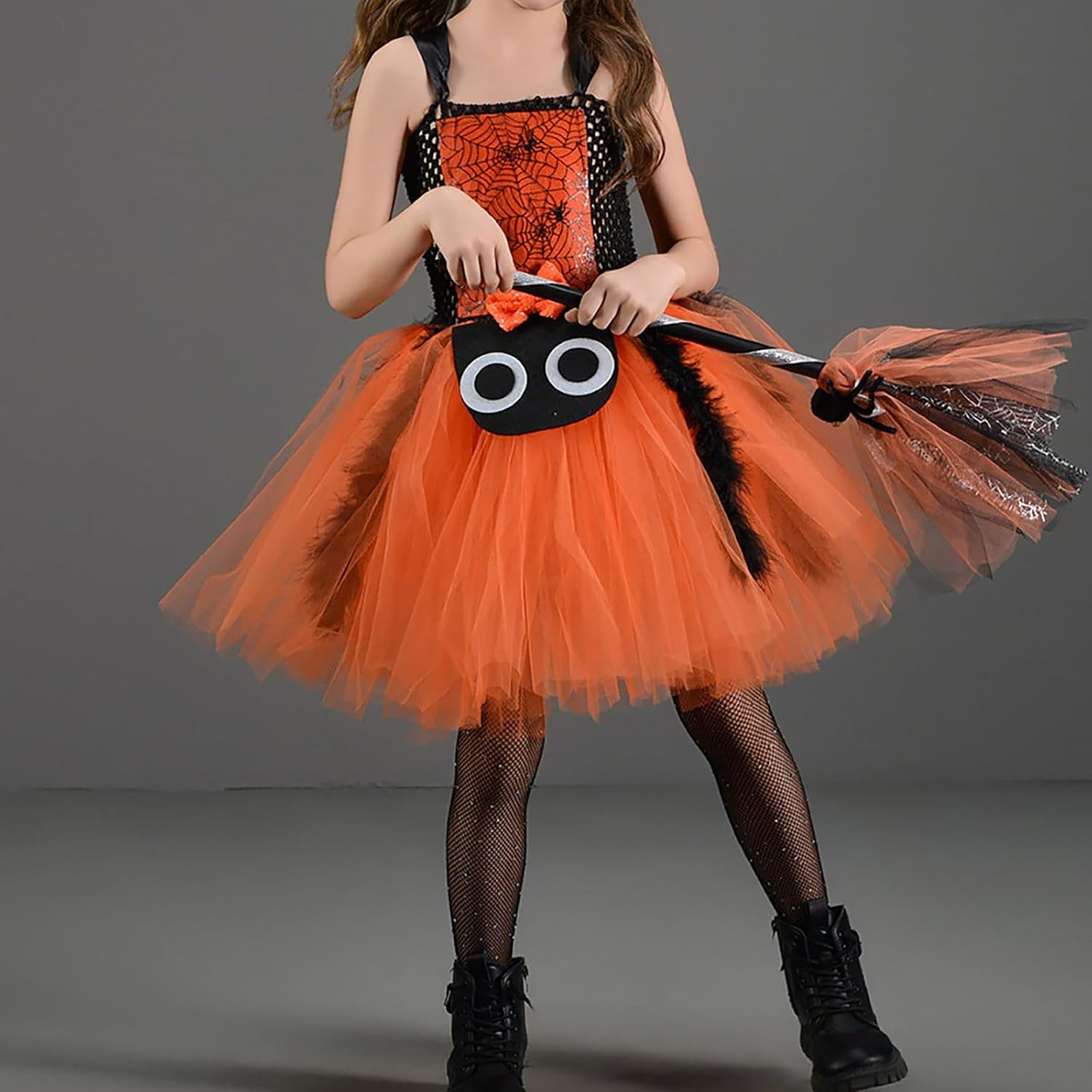 Halloween Witch Costume for Girls Toddler Halloween Props Joyful Joyride