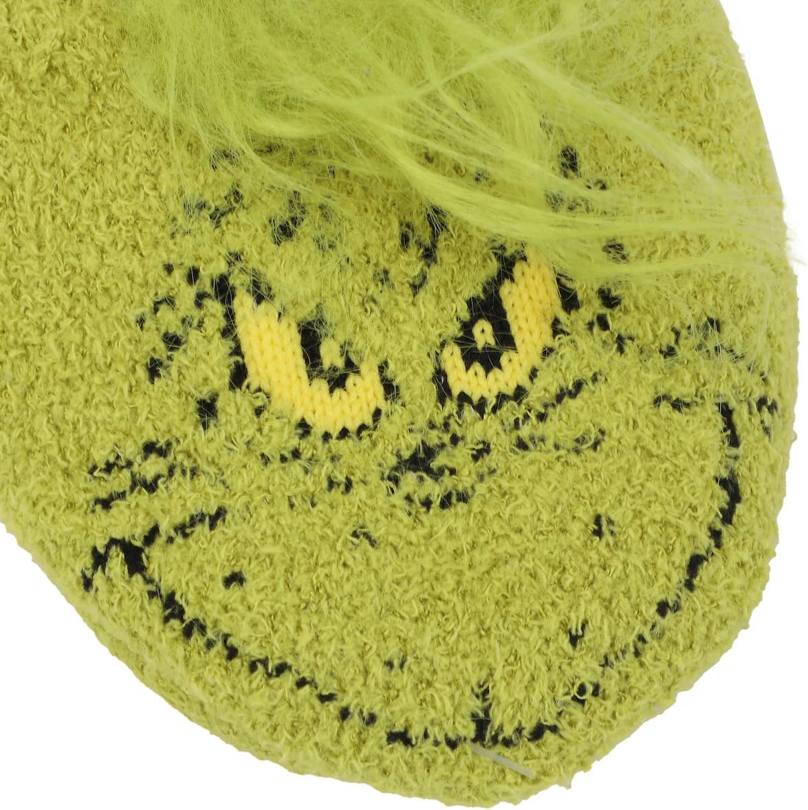 Dr Seuss Grinch Fuzzy Chenille Youth Slipper Socks Adventure