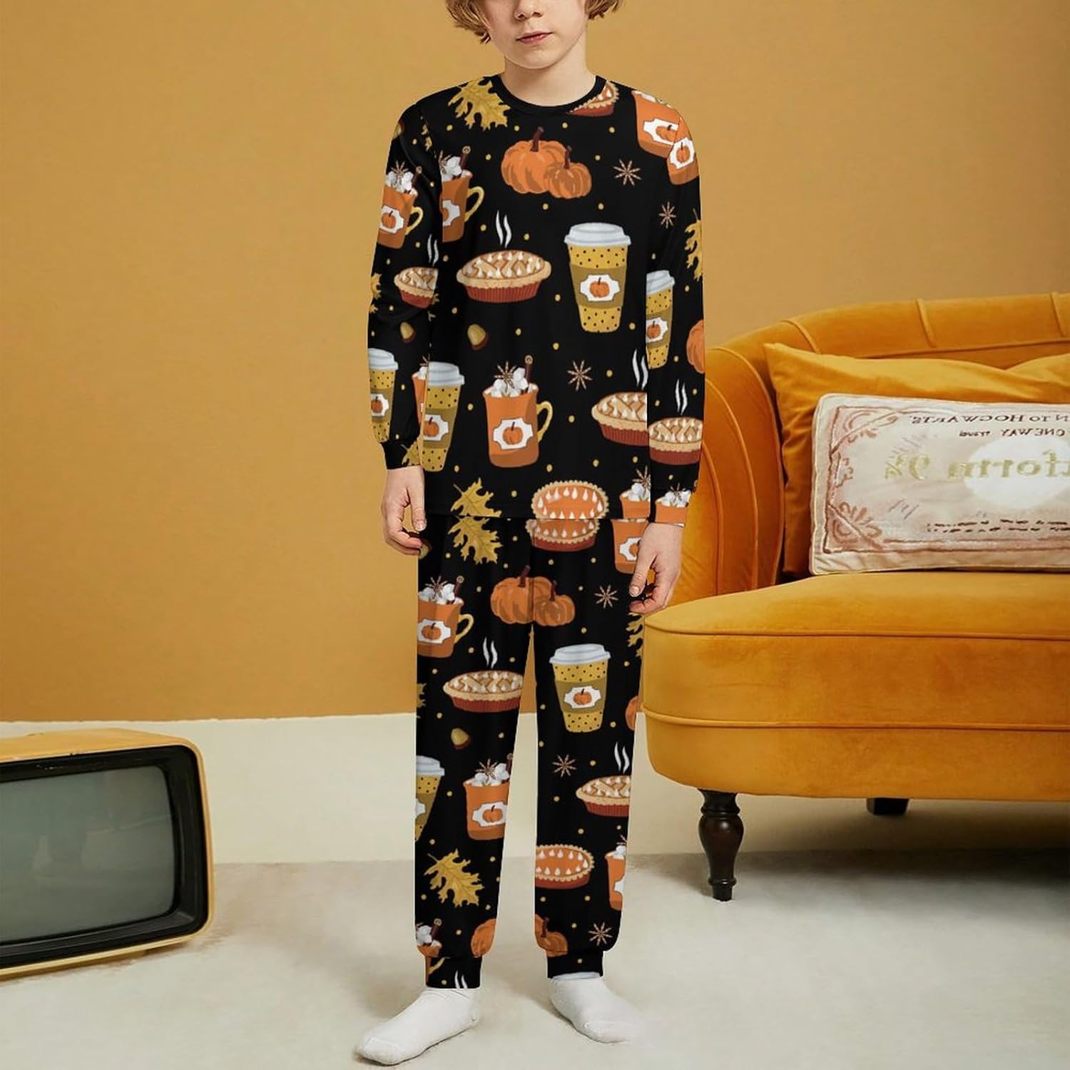 Thermal Underwear for Kids Santa Claus Christmas Pajamas